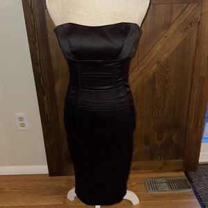 Bebe strapless dress